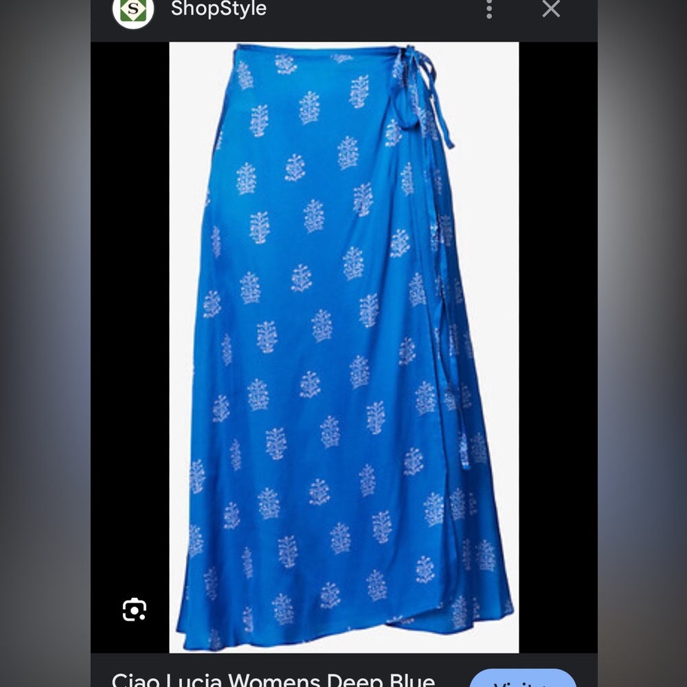 CIAO LUCIA TACCI WRAP SKIRT - Picture 3 of 7